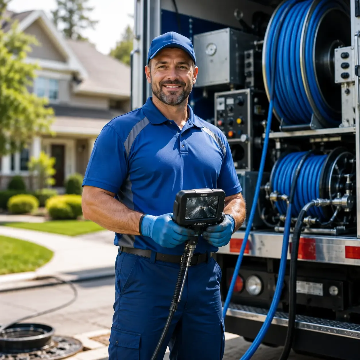 Local outdoor drain cleaning specialists in Roanoke, IN